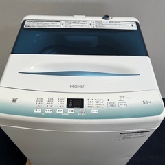 ハイアール 洗濯機 5.5kg 2022年製の画像