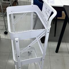★リユースのサカイ千葉中央店★期間限定割引有  ワゴン ホワイト H92×D30×W45 クリーニング済み TC3987の画像