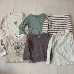子供服　95サイズ　25点まとめ売り　ベビー服　秋服　冬服　長袖　長ズボン　肌着　GAP ダウン　ミニーちゃん　ディズニーの画像