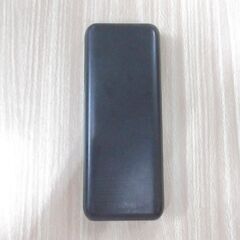 ( M-705 )モバイルバッテリー PowerBank 20000mAh ブラック 黒 PSEマーク認証 中古 動作確認済みの画像