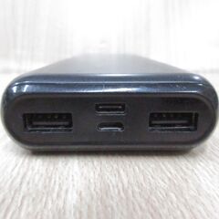 ( M-705 )モバイルバッテリー PowerBank 20000mAh ブラック 黒 PSEマーク認証 中古 動作確認済みの画像