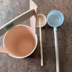 手桶　ひしゃくセットの画像