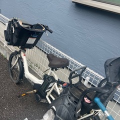 ママチャリ電動自転車の画像