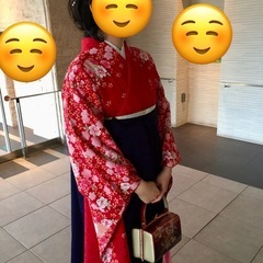 成人式、卒業式用振り袖一式の画像