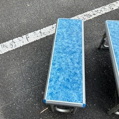 キャンプ　アウトドア　BBQ  テーブル　イスの画像