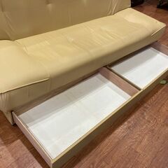 【愛品館 市原店】引出し収納付ソファベッドの画像