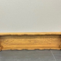 ローテーブル 飾り棚の画像