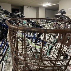 24インチ自転車　スペアキー付きの画像