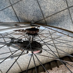 24インチ自転車　スペアキー付きの画像