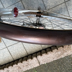 24インチ自転車　スペアキー付きの画像
