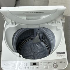 ★リユースのサカイ千葉中央店★ SHARP 洗濯機 6.0ｋｇ 18年製 動作確認／クリーニング済み TC3992の画像