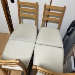 【IKEA】LERHAMN/レールハムン チェア ダイニングチェア　椅子の画像