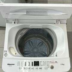 ★リユースのサカイ千葉中央店★ Hisense 洗濯機 5.5kg 19年製 動作確認／クリーニング済み TC3993の画像