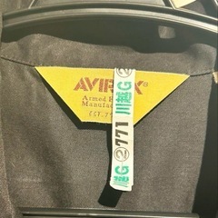 【販売終了品/超美品】AVIREX×チェンソーマン ボーリングシャツ半袖×刺繍の画像