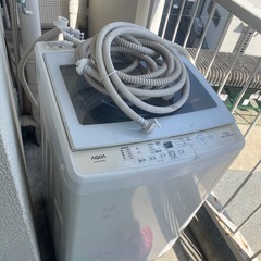 冷蔵庫　洗濯機　クローゼット　食器棚　木製ハンガーラック
　の画像