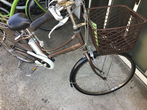 地域限定送料無料　ビビ　アンサンブル　6,6AH　新基準　茶　神戸市　電動自転車 地域限定送料無料 ビビ アンサンブル 6,6AH 新基準 茶 神戸市 電動自転車