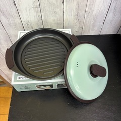 【新品】LADONNA 電子レンジ用　グリルパンの画像