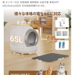 猫の自動トイレの画像