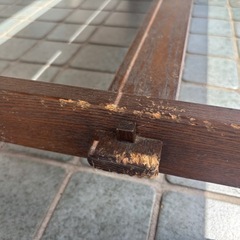 木製 ベンチ 幅120×奥行50×高さ80cm の画像