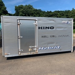 物置★アルミコンテナ箱★3トンワイド型★横扉付きの画像