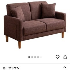 (引取りに来られる方限定)ソファの画像