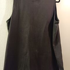 ADRER【定価2,475円】アドラー　タンクトップ　Mサイズ黒　メンズ cool comfortable layered tank top/クールコンフォータブルレイヤードタンクトップ の画像