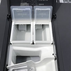 最安【展示品】💎2022年購入Panasonicドラム式洗濯機　希少ブラック 最上位CUBLE　配達無料の画像