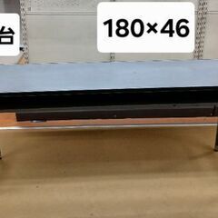 机　作業台　高さ75　1,500円　物置き棚つきの画像
