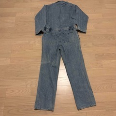 OSHKOSH オシュコシュ つなぎ サロペット デニム 薄紺 ヴィンテージの画像