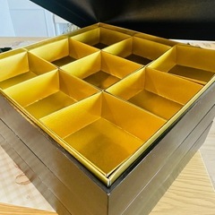 【美品】漆塗り重箱　3段の画像