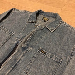 OSHKOSH オシュコシュ つなぎ サロペット デニム 薄紺 ヴィンテージの画像