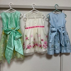 キッズドレス 3点の画像