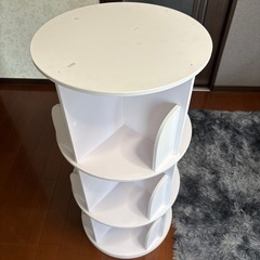 回転式スリム本棚の画像