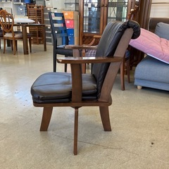 H2507-362 GRANDE CHAIR ダイニングチェア 回転② キズ汚れ有りの画像