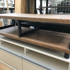 ★リユースのサカイ春日部店★KJ11068  テレビ台 茶色 H30×W100×D39 クリーニング済みの画像