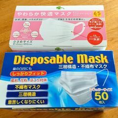 マスク×2箱の画像