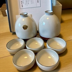 たち吉　京焼　清水焼　徳利とお猪口セットの画像