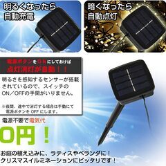 イルミネーション ソーラー ライト　5ｍの画像
