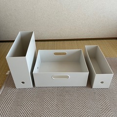 無印良品✨まとめ売り‼️ ファイルボックス　収納用品　書類　ケースの画像