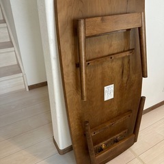 ヴィンテージ折りたたみテーブルの画像