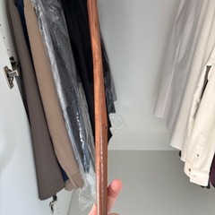 【約60個】ウッドハンガー　ハンガー　木製　茶色の画像