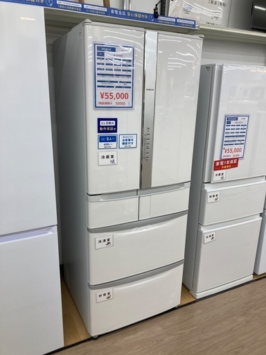 【トレファク イオンモール常滑店】6ドア冷蔵庫 HITACHI R-F51M2 2017年製をご紹介！