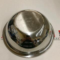 0728-217 ステンレス　ボウル 27cm 目盛付の画像