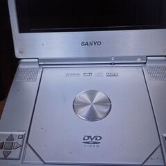 ポータブルＤＶＤプレイヤー　良品の画像