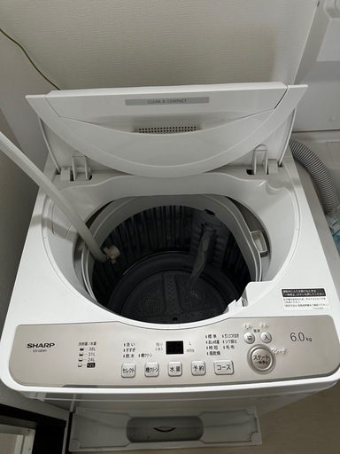 SHARP 2024年製　6.0kg 引き取り希望