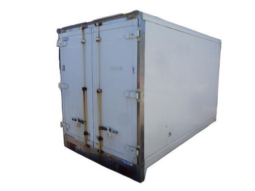 トラックコンテナ 箱 3200x1830x2160 横扉付 アルミバン 冷凍冷蔵 保冷 倉庫 物置 ガレージ コンテナハウス 愛媛より