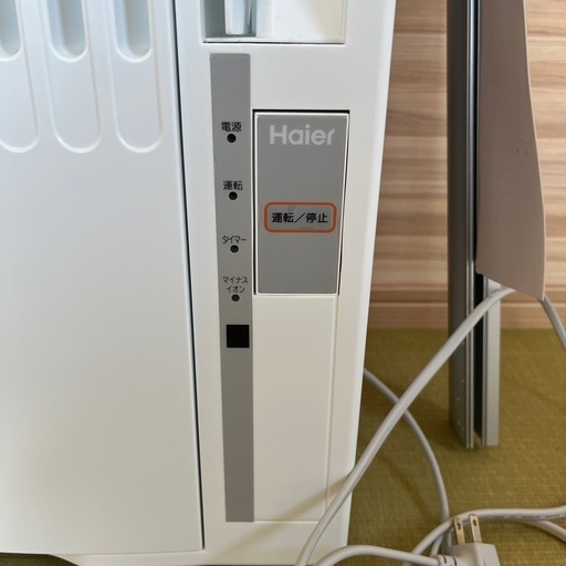 窓用エアコン haier JA-16V 2021年製 リモコンなし