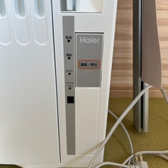 窓用エアコン　haier JA-16V 2021年製　リモコンなし
の画像