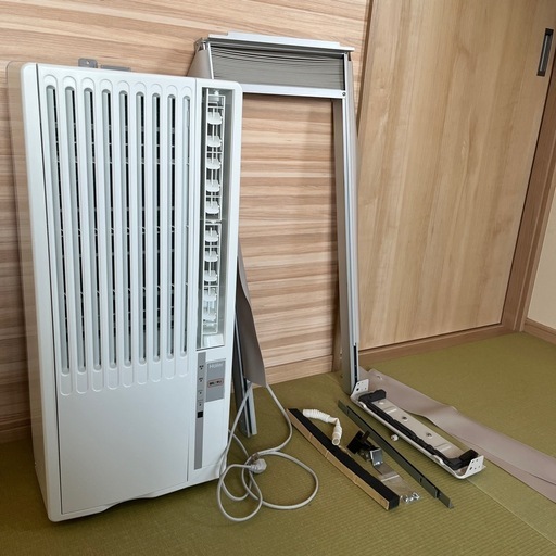 窓用エアコン　haier JA-16V 2021年製　リモコンなし