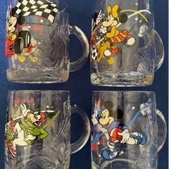 ディズニー&コカコーラ ミニジョッキグラス 4種 4個 【コンプリ】の画像